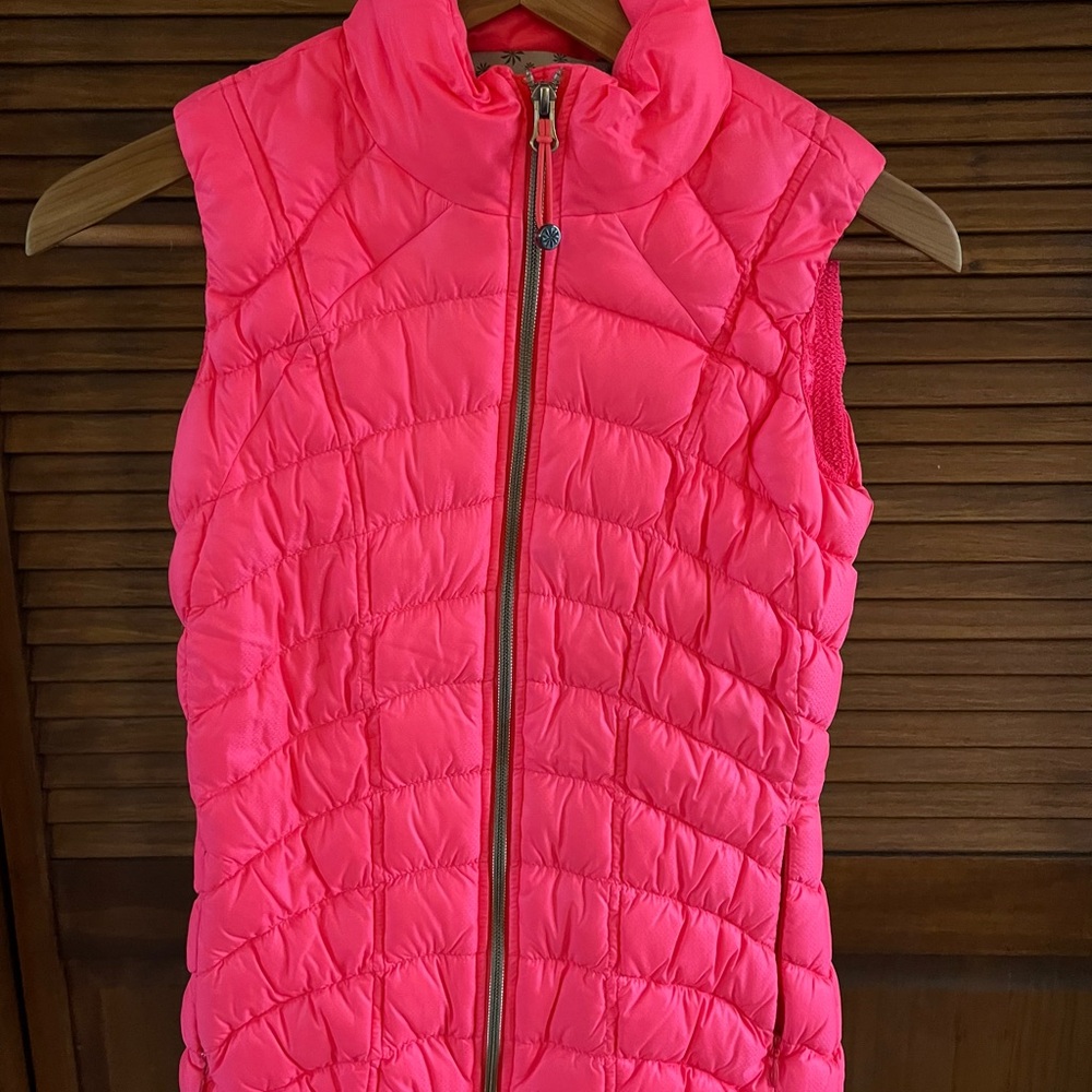 Hot Pink Quilted Vest